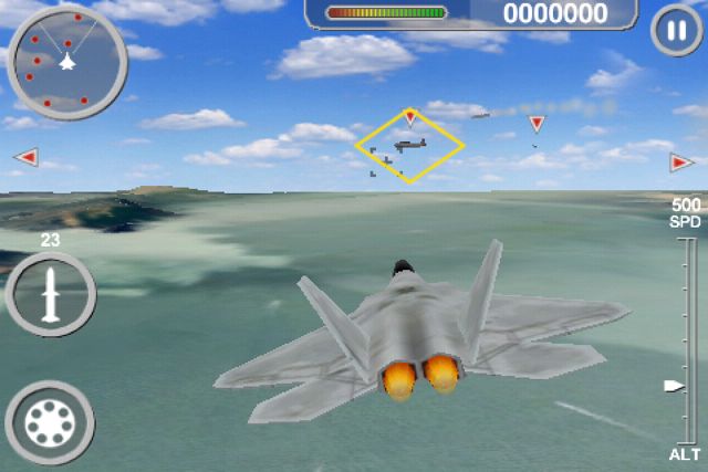 X Invasion 2 Extreme Combat 俺は戦闘機のパイロットだ バキューン 操作性が気持ち良いぜ 無料 1104 Appbank