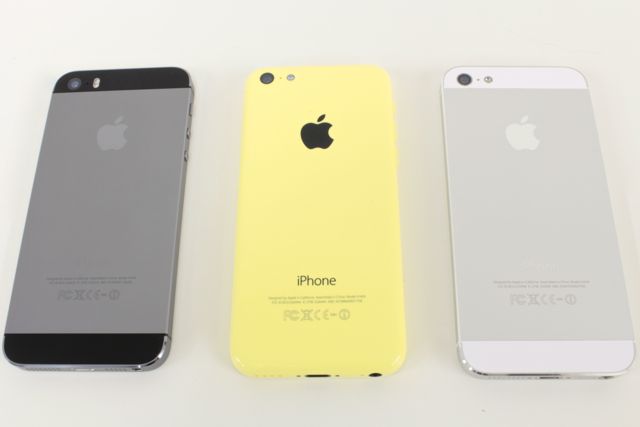 iPhone 5s」「iPhone 5c」「iPhone 5」の本体を比較してみました ...