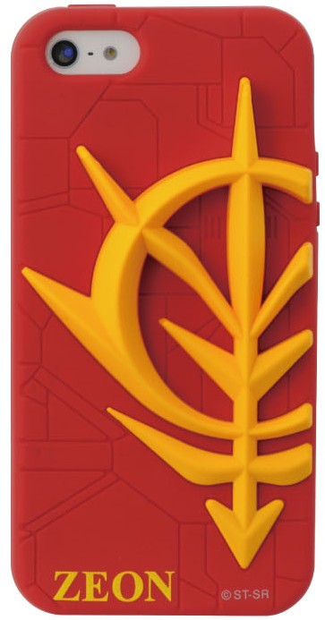新商品 デコレウェア機動戦士ガンダム シャアザクやジオンの紋章がiphoneケースになった Appbank