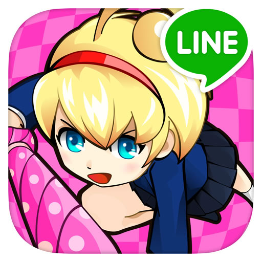 Line ダッシュガール 敵を吹っ飛ばして突き進むlineのカジュアルランニングゲーム 無料 Appbank