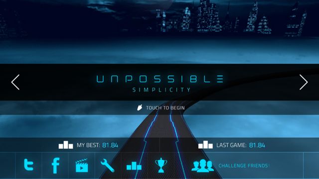 Unpossible サイバー空間を駆け抜ける3dスタイリッシュランゲーム プレイ動画の共有もできるぞ Appbank