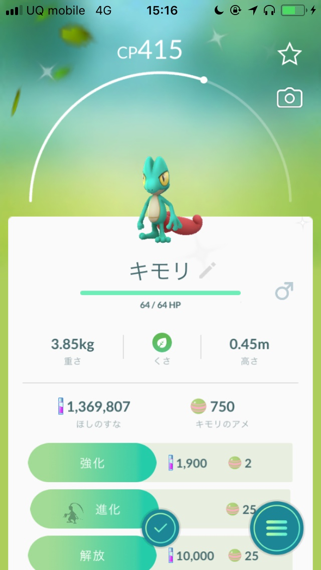 ポケモンgo 色違いキモリの出現率は 3月コミュニティ デイレポート Appbank