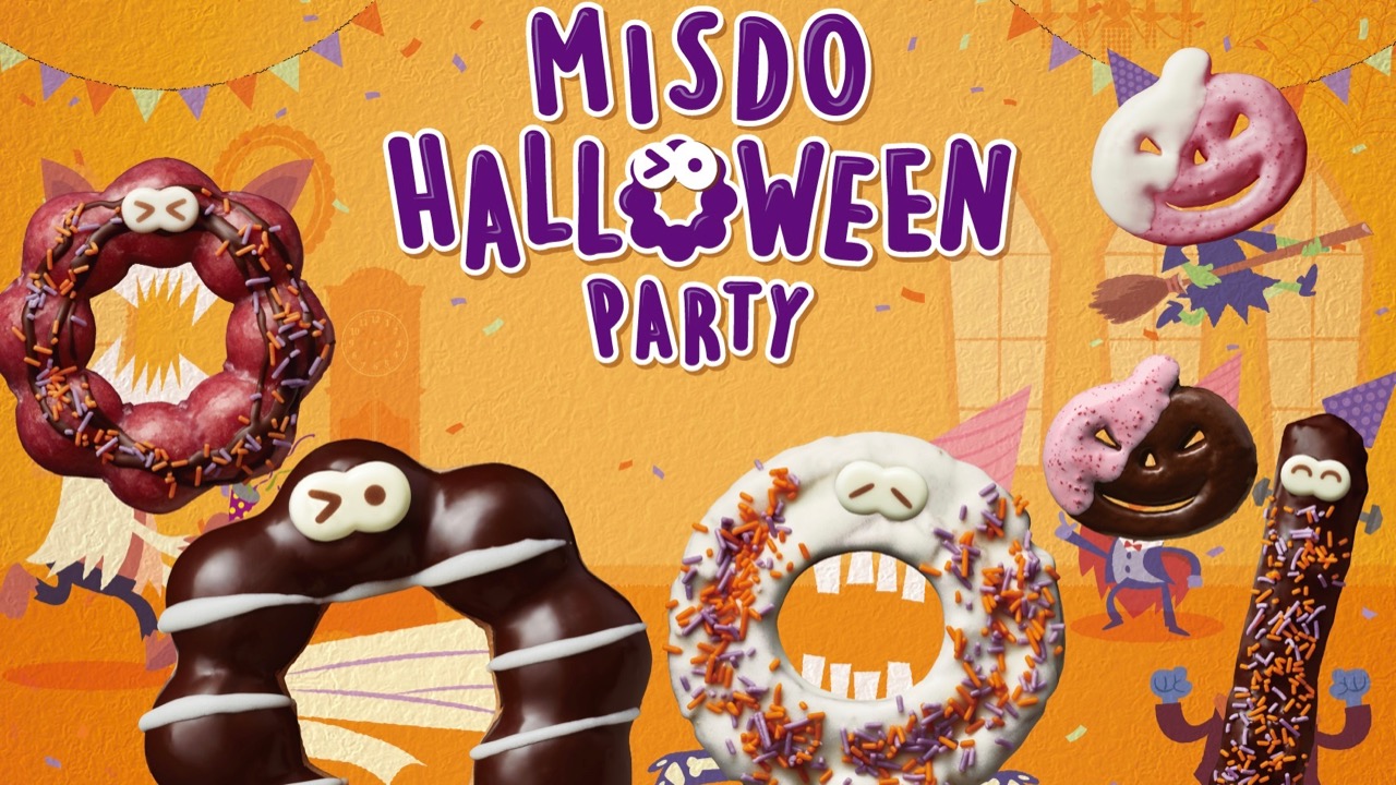 今年の ミスド ハロウィンパーティ は仮装がテーマ 定番のドーナツ達がこわ い 姿に大変身 明日から Appbank