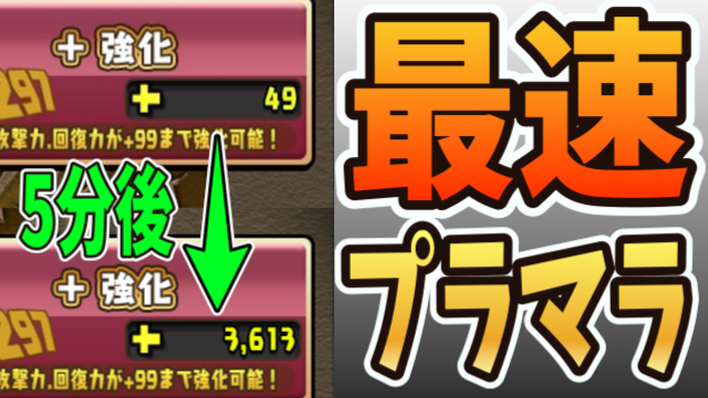 パズドラ 最速のプラマラって知ってる 悪魔に魂を売った攻略班のプラマラ お見せします Appbank