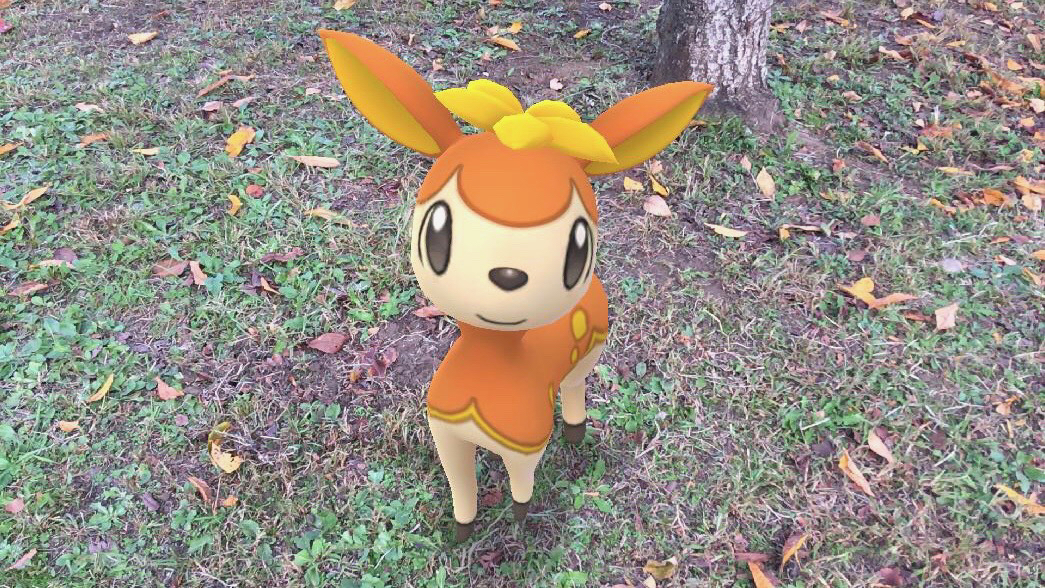 ポケモンgo ポケモンと公園をぶらりと散歩 やはりar撮影は外の方が楽しい Appbank