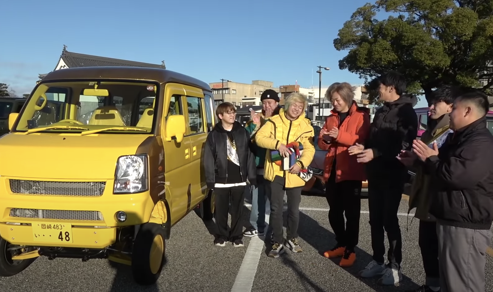 東海オンエアのメンバーがしばゆーに総額250万円の車をプレゼント 待望の愛車はしばゆーカラーのeveryだった Appbank