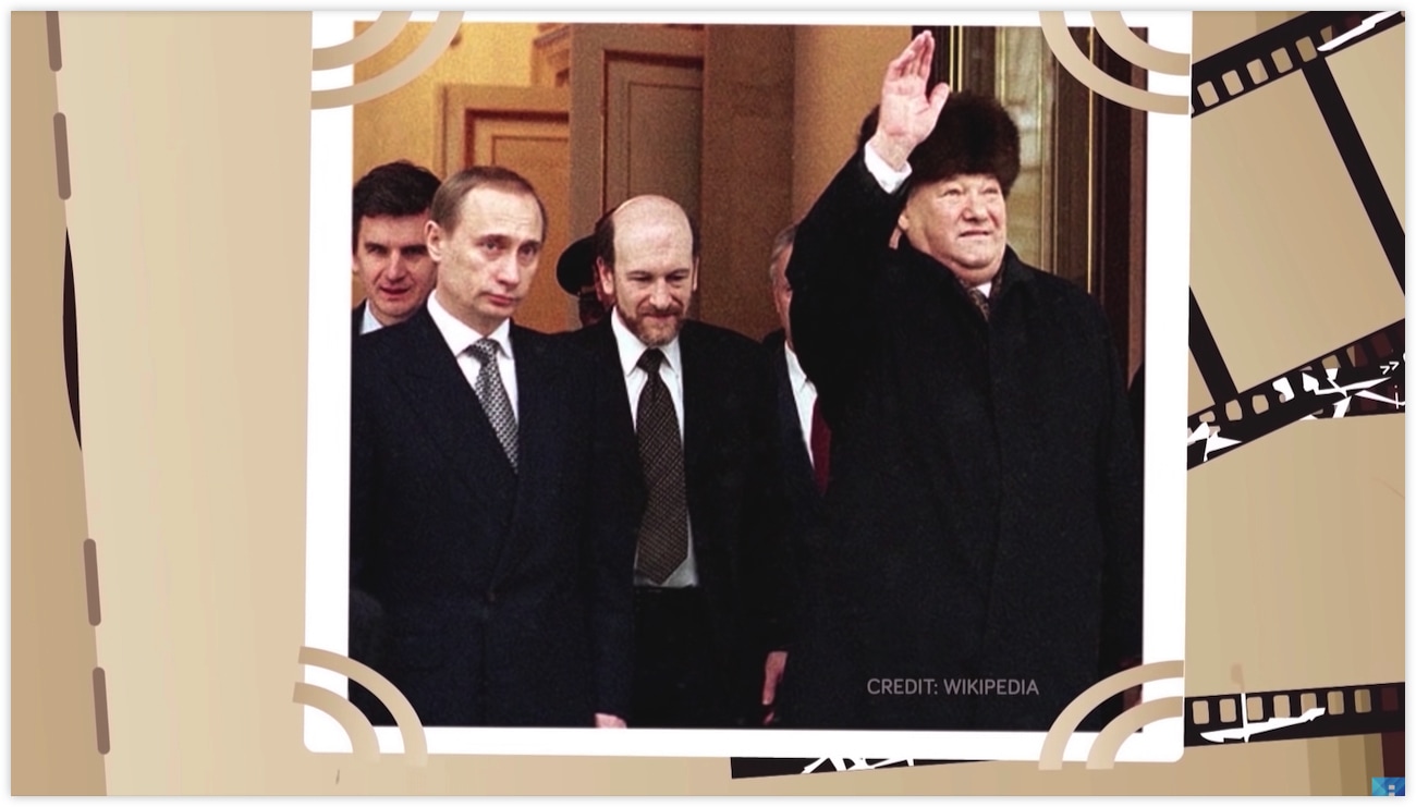 エリツィン ロシア共和国大統領 記念封筒 (未使用) ≪超目玉☆12月 