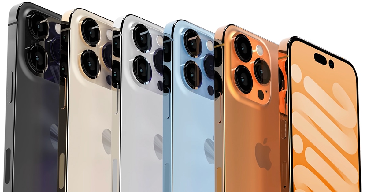 iPhone 14の新色・カラーはコレ！ノッチ廃止＆細ベゼル化、初の48MPカメラ搭載で9月登場の噂