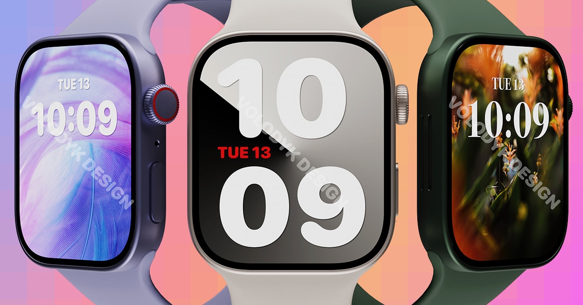 新型「Apple Watch Series 8」は体温センサーを搭載、大画面＆フラットなデザインに。リークと超精密CG