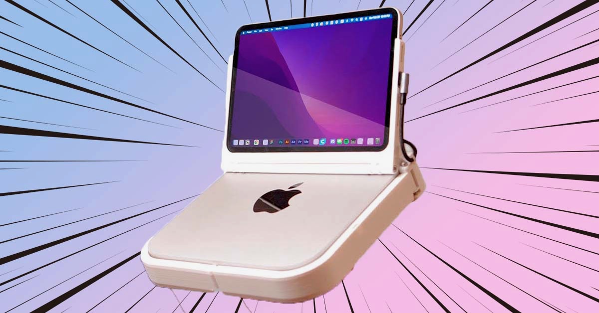 Appleにいますぐ製品化してほしい「Mac mini」をMacBook化するDIYキット