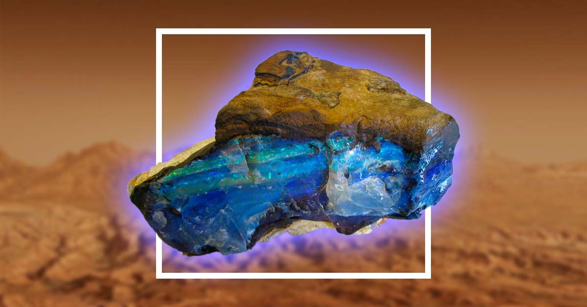 火星の「青い石」は生命の痕跡？ NASAが探査機で発見