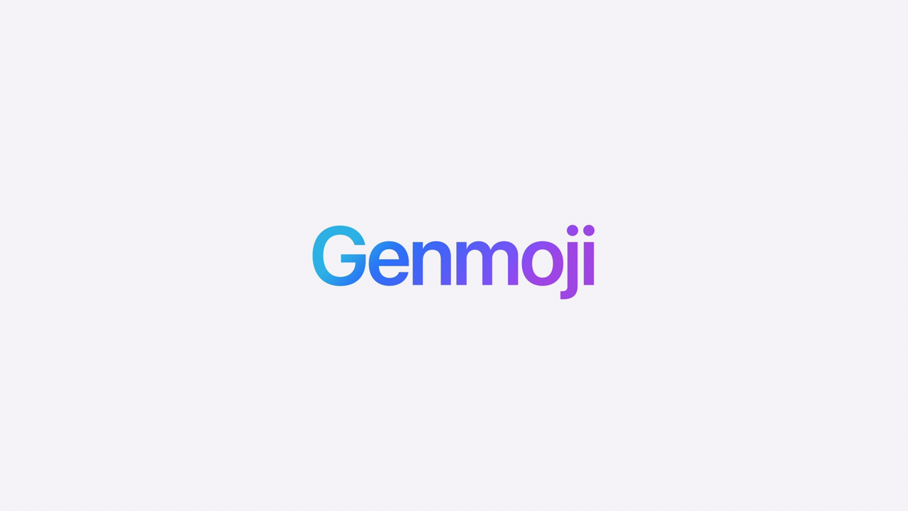 アップル、絵文字の生成AI機能「Genmoji」発表！