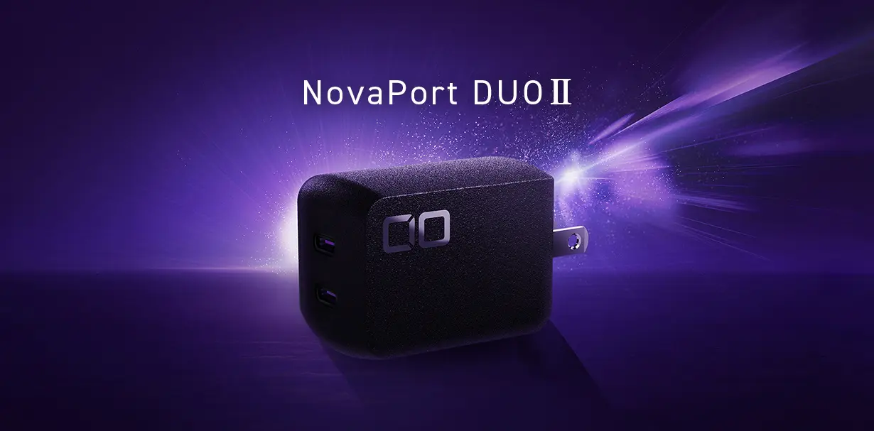 CIO、2ポート合計最大67W出力の『NovaPort DUOⅡ 67W』を発売！　価格は5,480円