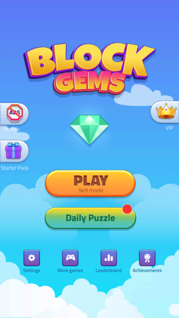 脳トレに最適！　中毒性のあるIQパズルゲーム『Block Puzzle – Gems Adventure』で世界中の友達と競い合おう！